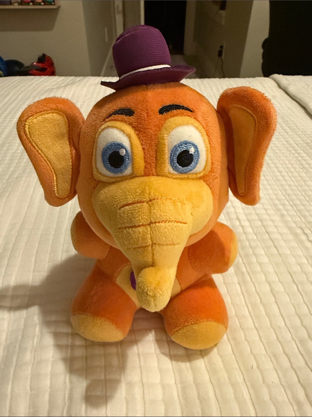 Five Nights at Freddy’s Plush Elephant Purple Hat - lStuffed Animal